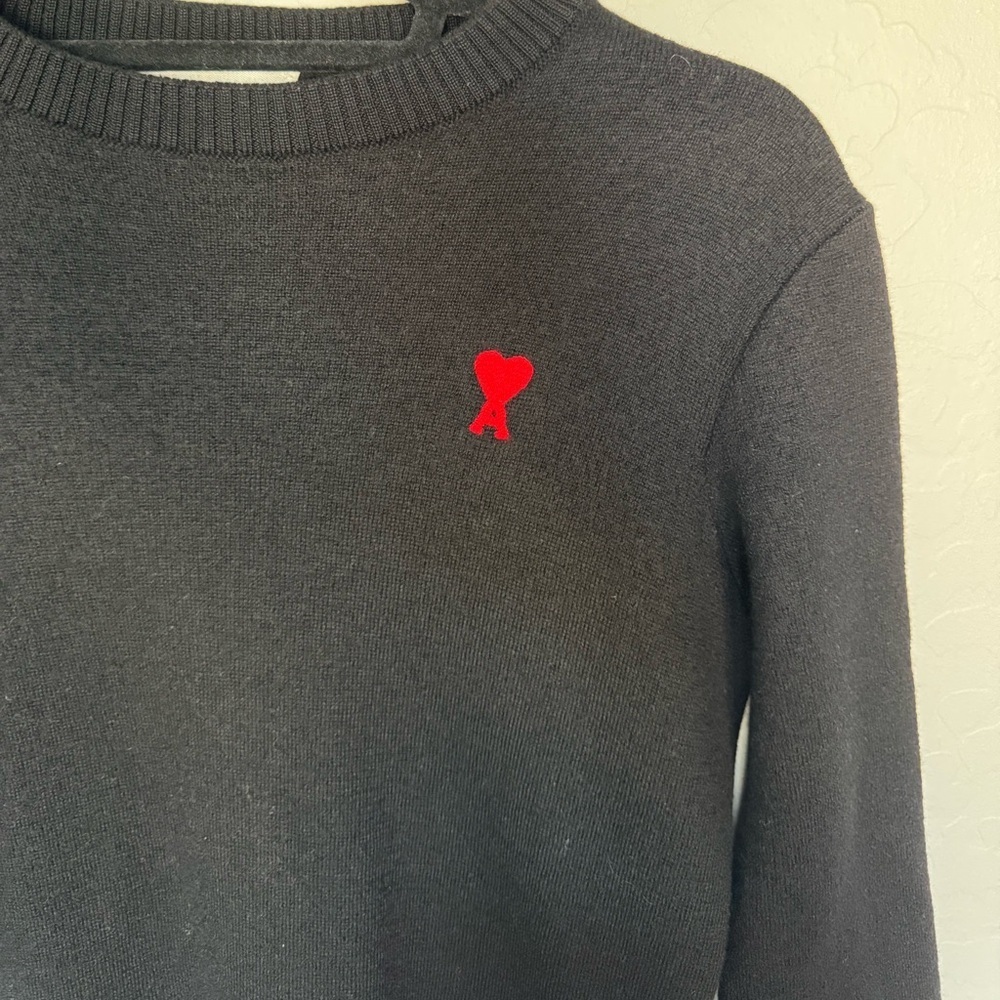 AMI Paris Ami de Coeur wool sweater Women’s size XS - Picture 3 of 12